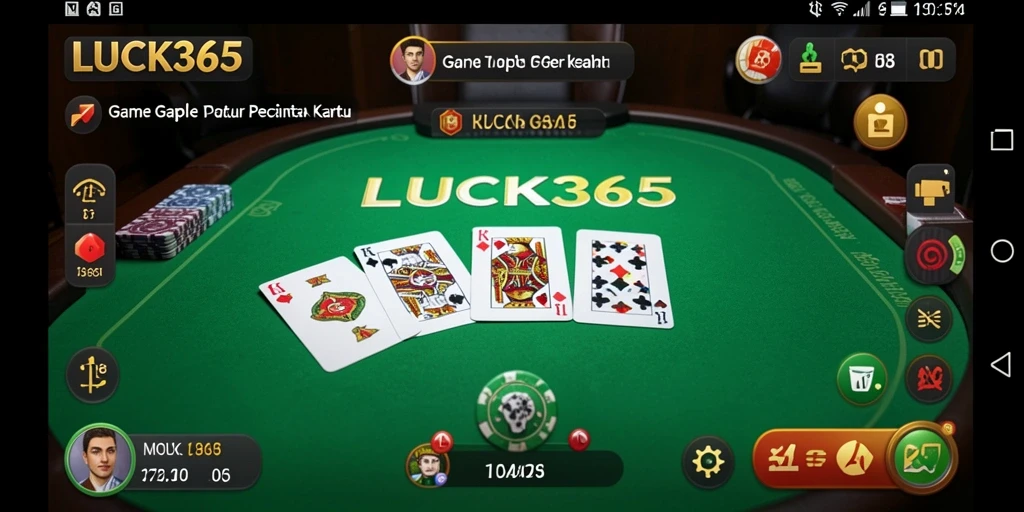 Tampilan gameplay LUCK365 yang menarik dan seru.