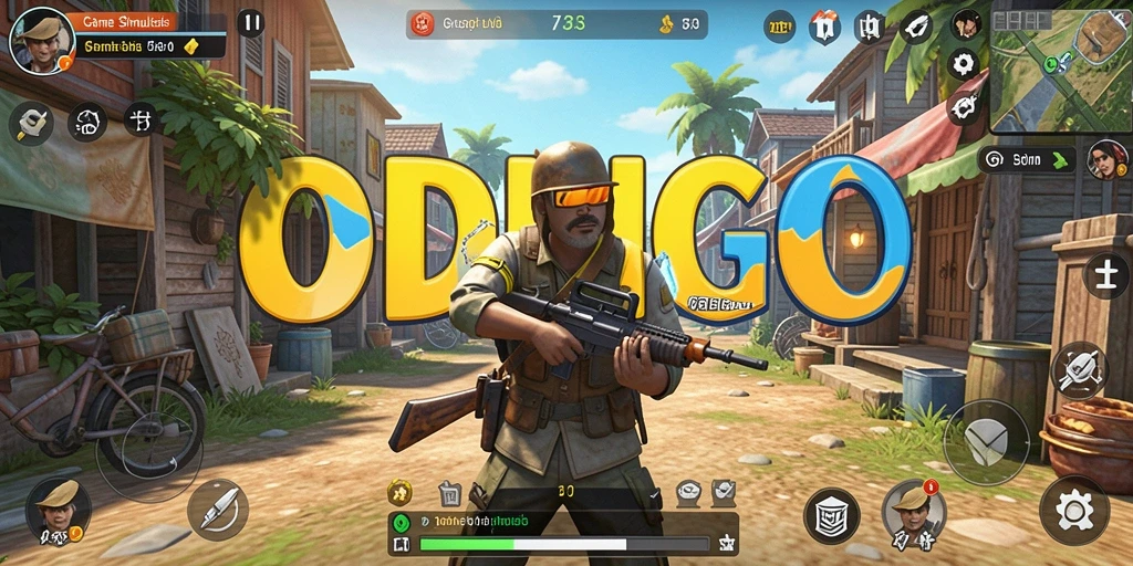Tangkapan layar gameplay ODDIGO dengan aktivitas simulasi yang menarik.