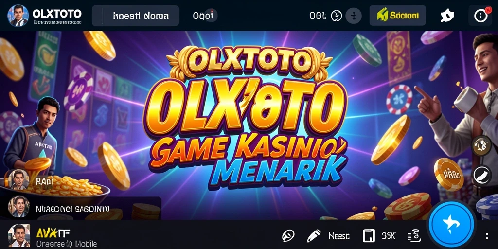 Tangkapan layar gameplay OLXTOTO yang menarik dengan berbagai permainan Kasino.