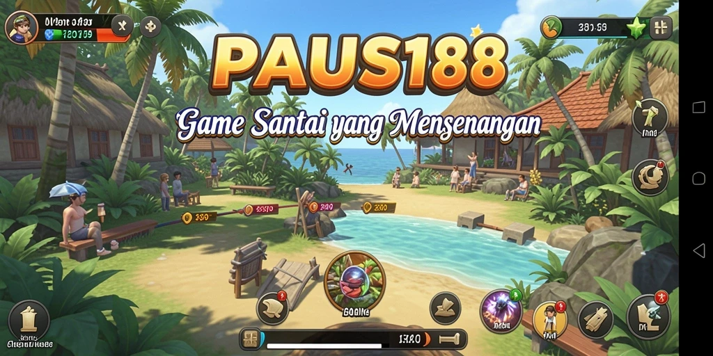 Tangkapan layar menunjukkan gameplay seru di PAUS188.