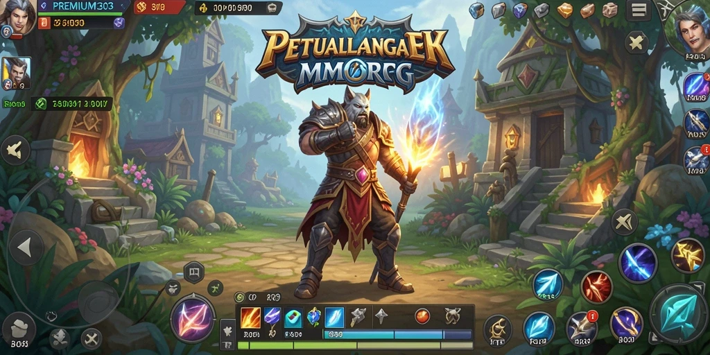 Gameplay seru di dunia fantasi PREMIUM303 dengan petualangan epik.