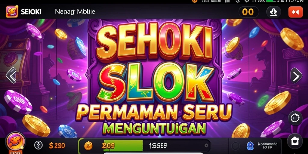Tampilan gameplay menarik dari SEHOKI yang memikat pemain.