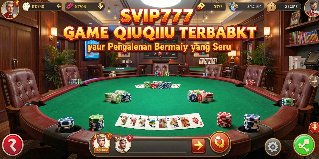 Tampilan gameplay QiuQiu yang seru dan menarik di SVIP777.